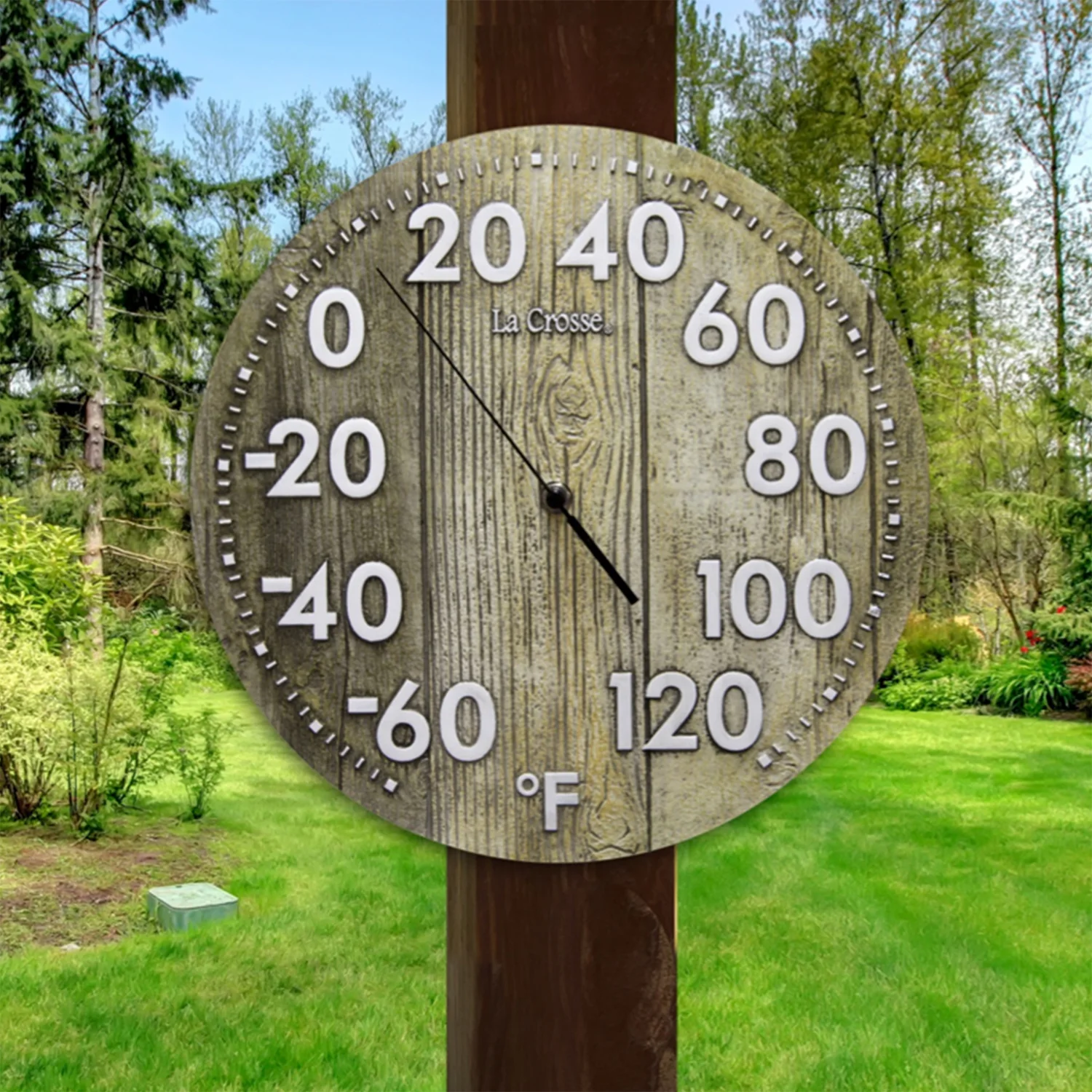 12 inch Indoor/Outdoor Thermometer - Image 3