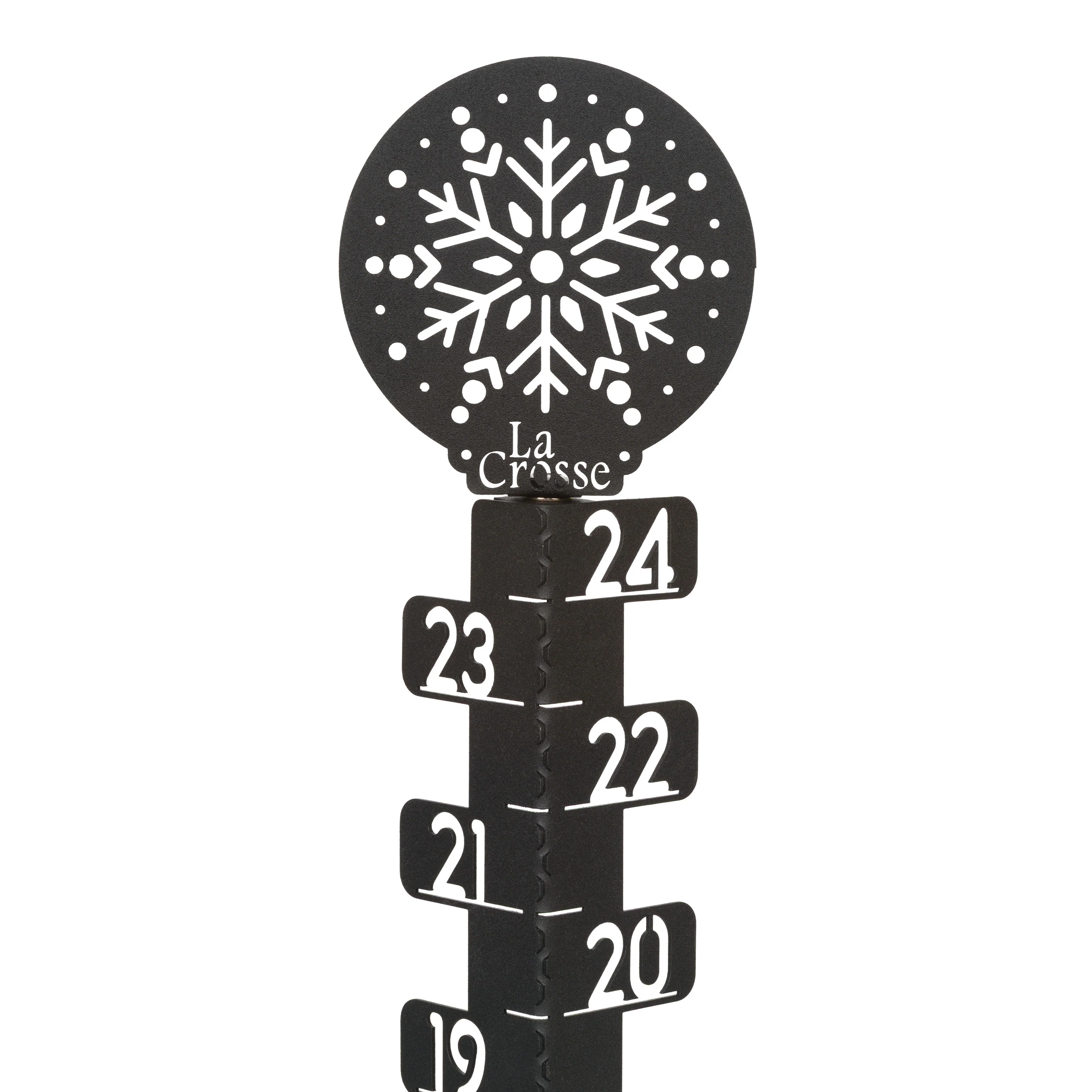 139-4686 Metal Snow Gauge - Snowflake - Image 2