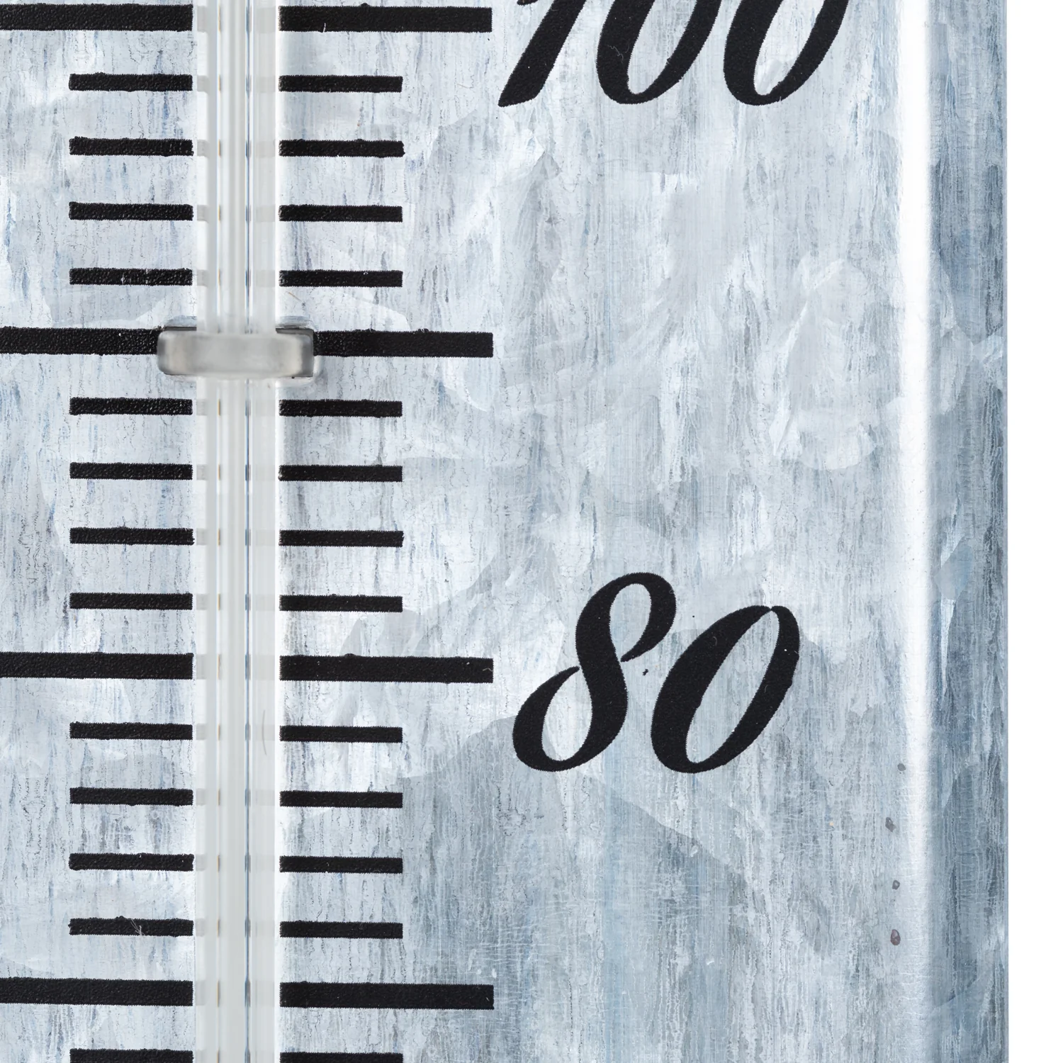 204-1550 19.50 inch Galvanized Metal Thermometer - Image 8
