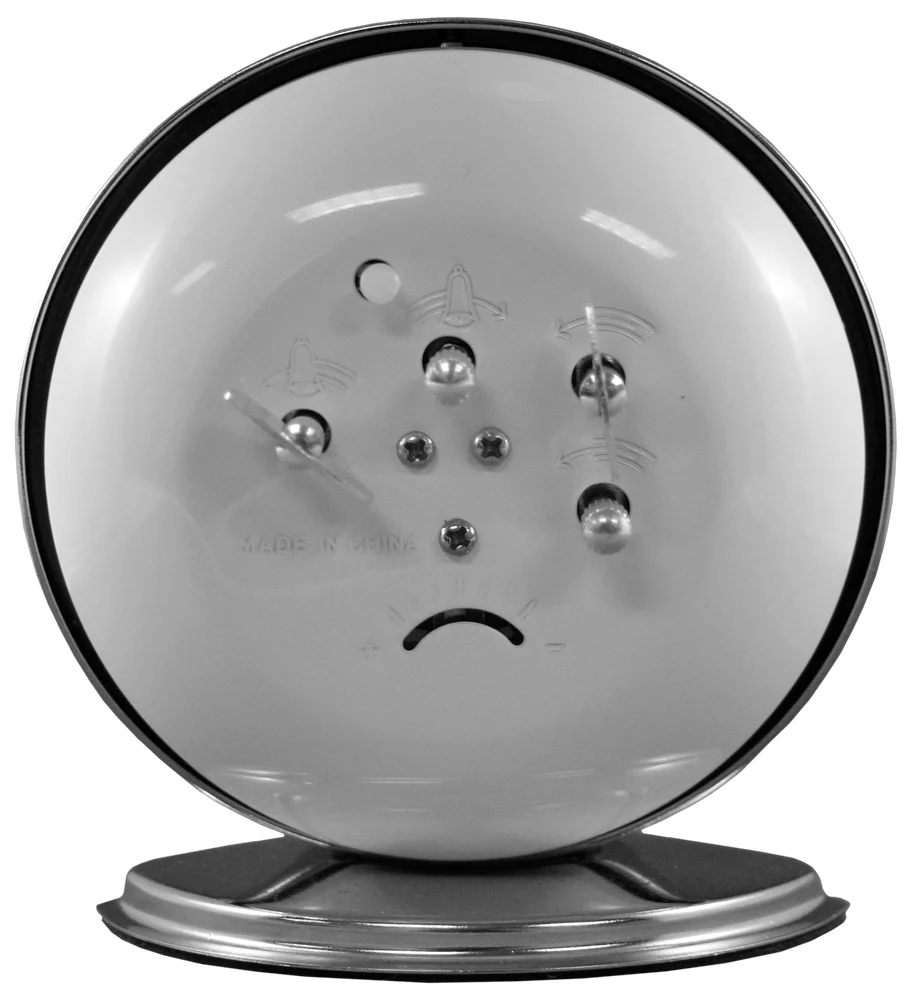 24014 Analog Wind-Up Loud Bell Alarm Clock - Image 3