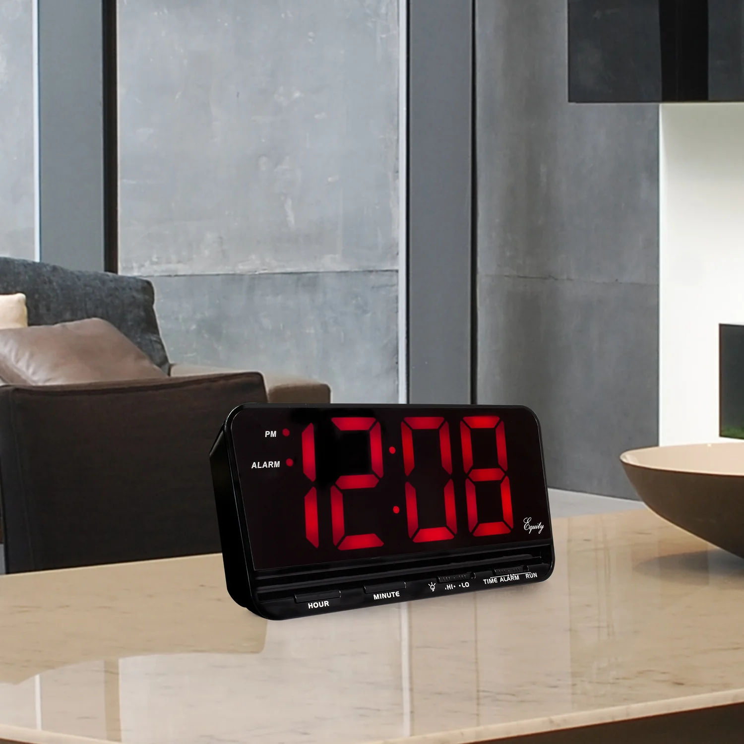 3 inch Jumbo LED Alarm Clock - Image 2
