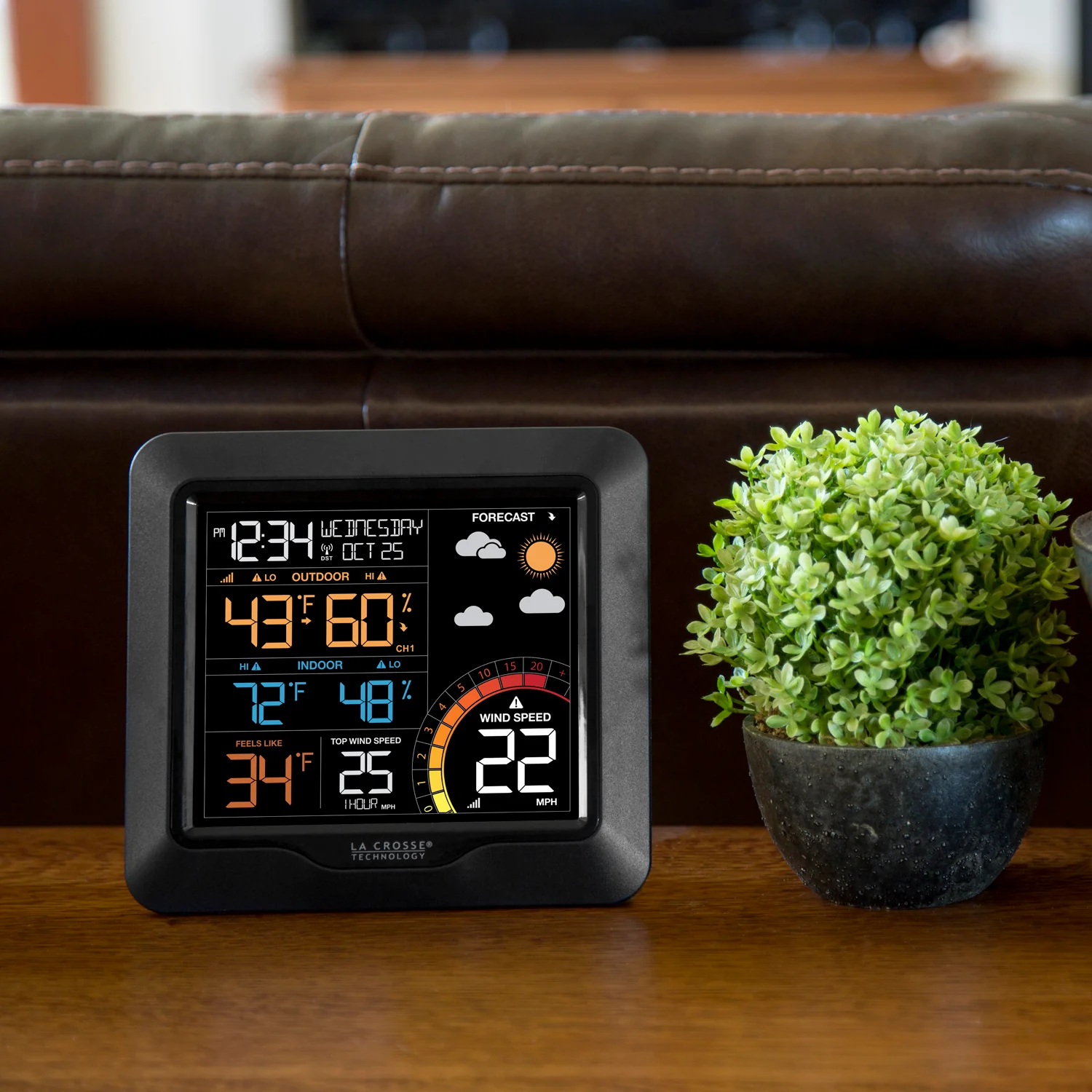 327-1417 Color Wind Speed Weather Station - Image 4