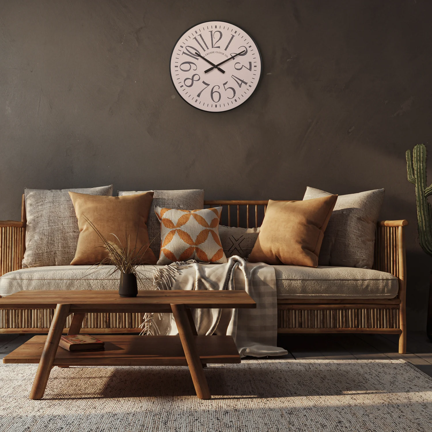 404-3053 21-inch Alice Wall Clock - Image 8