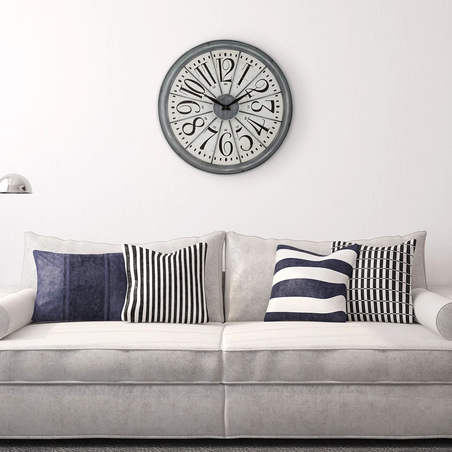404-3950 20-inch Alice Wall Clock - Image 3
