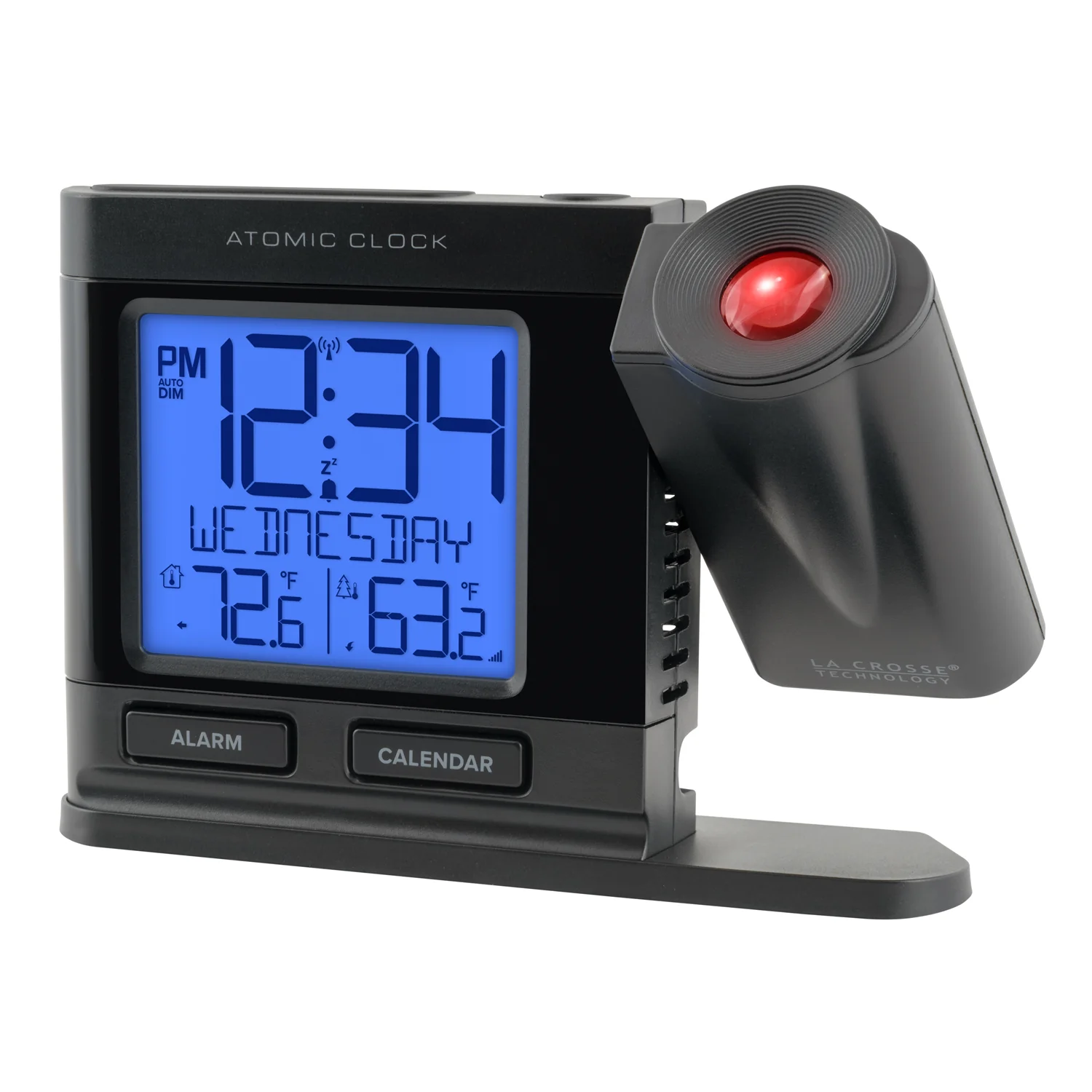 616-1410B Atomic Projection Alarm Clock - Image 2