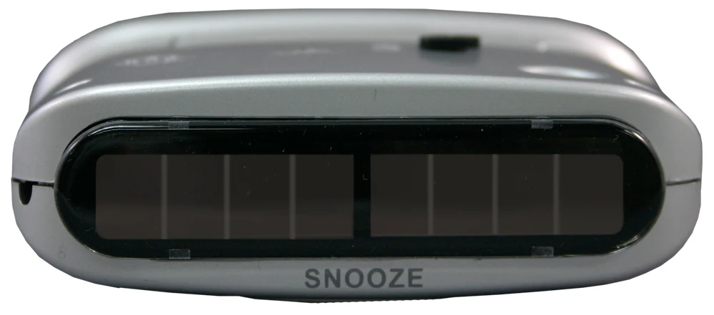 Solar Analog Alarm Clock - Image 2