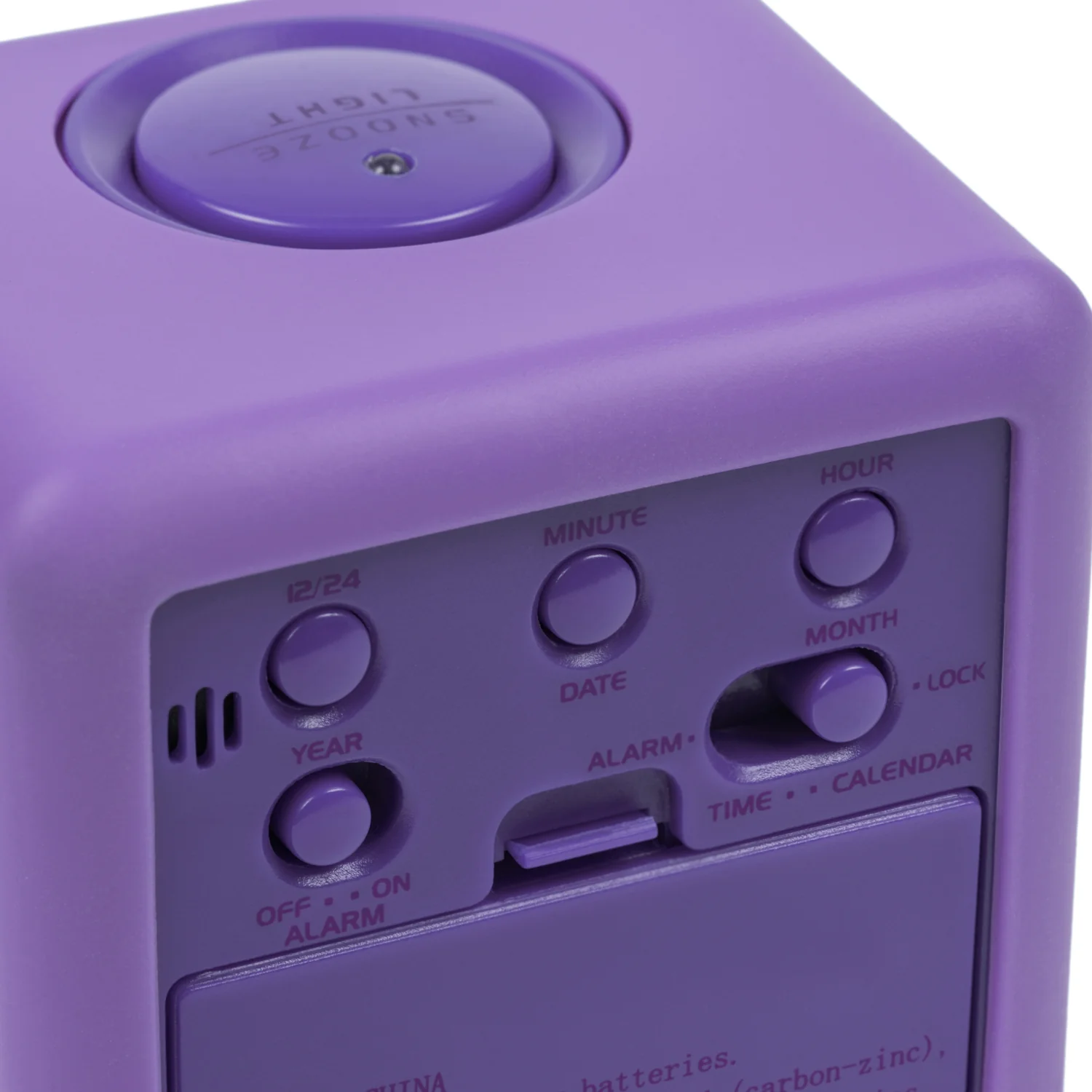 73004 Soft Cube LCD Alarm Clock - Image 4