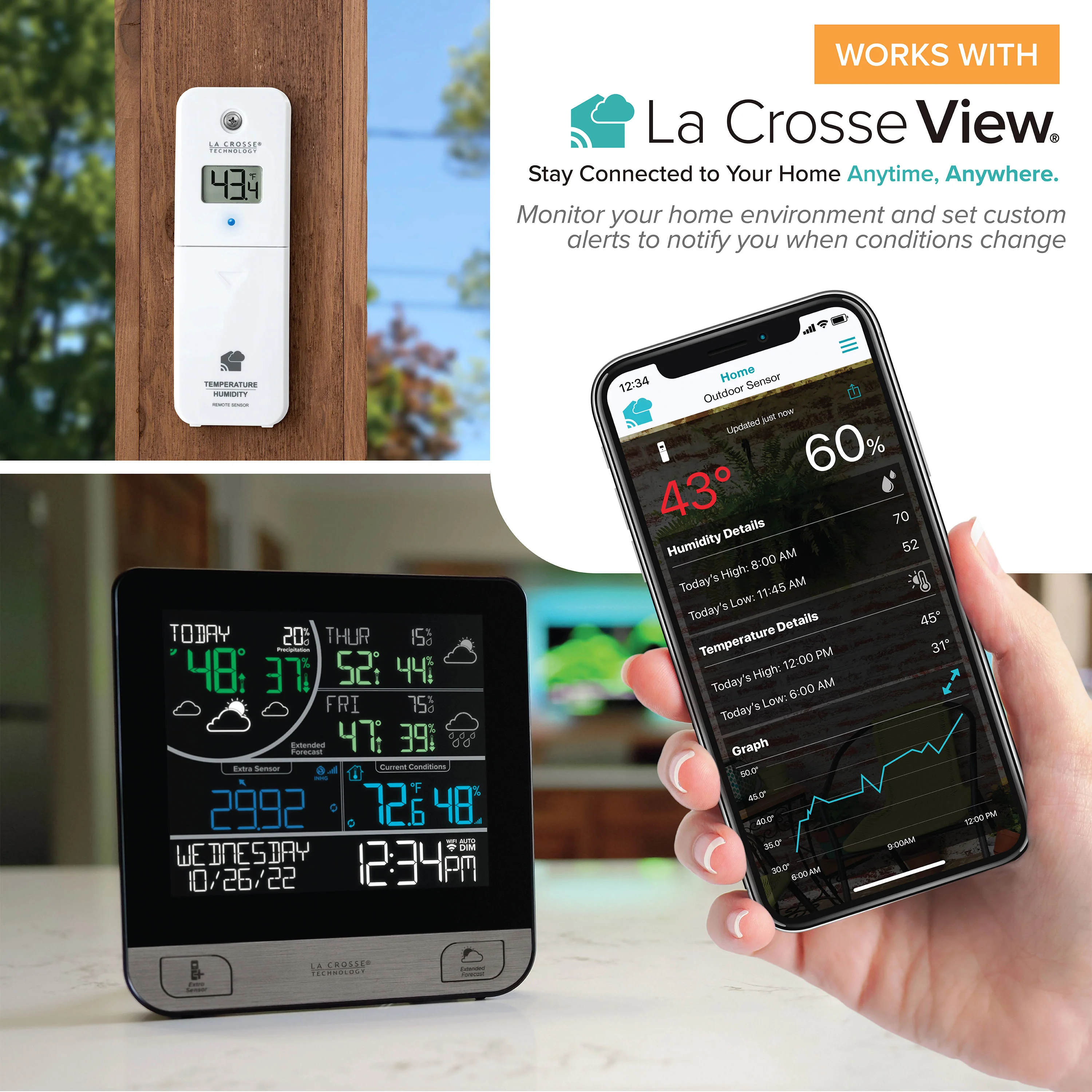 C74443 Wi-Fi Multi-Day Forecast Station with Bonus Display - Image 6