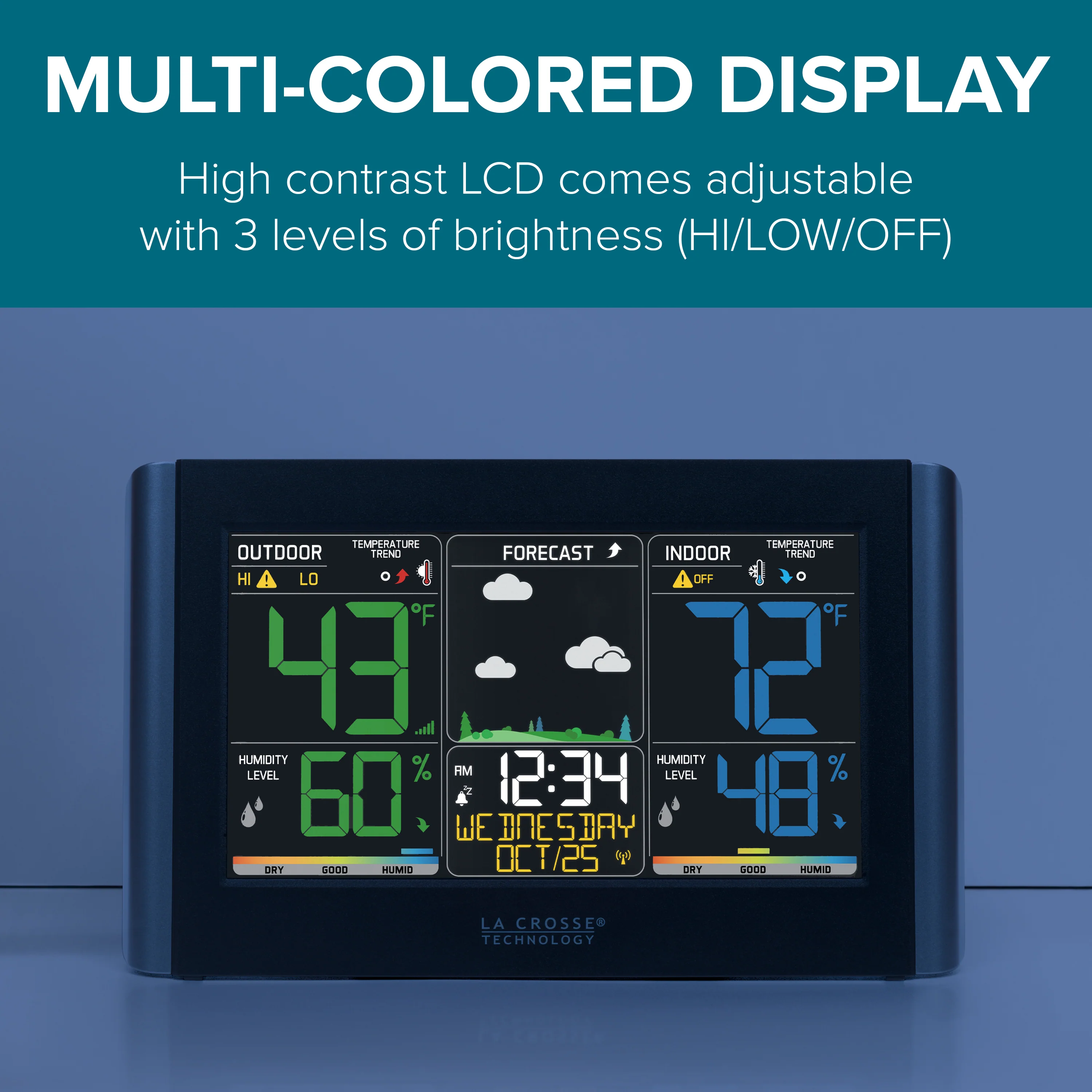 C85845V6 Wireless Color Weather Station - Image 4