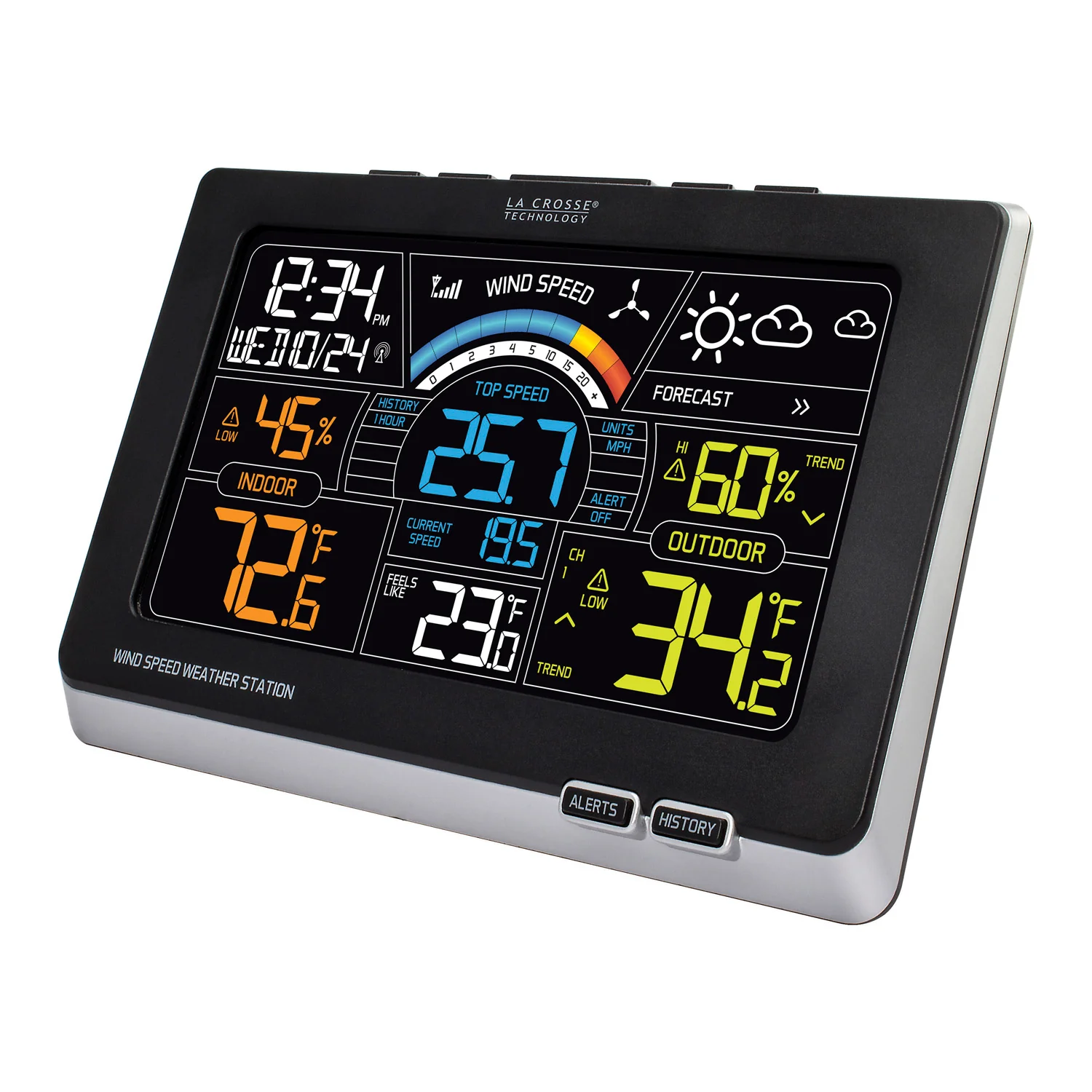 CA87092 3-in-1 Wind Speed Weather Station - Image 3