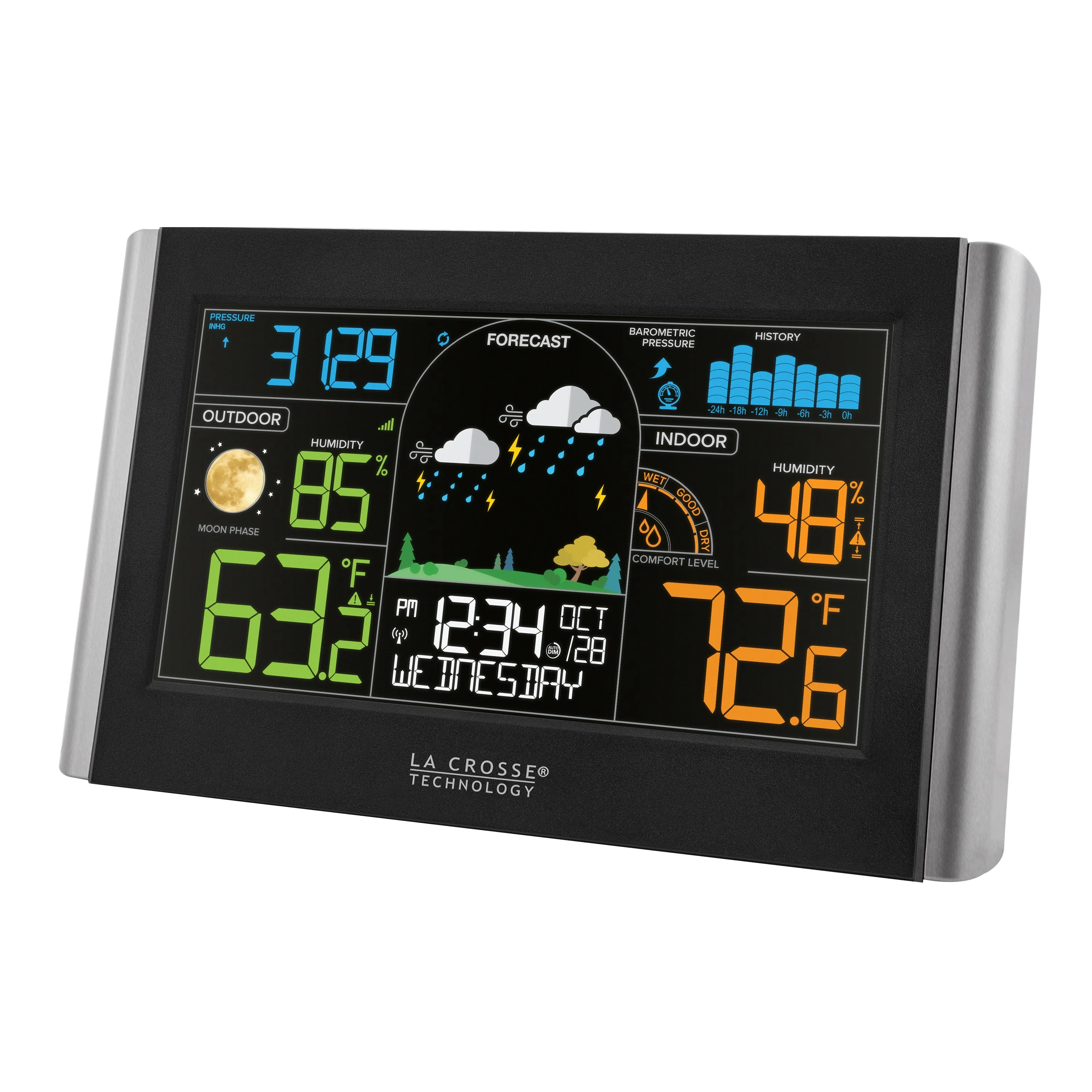 M74863 Wireless Color Weather Station - Image 3