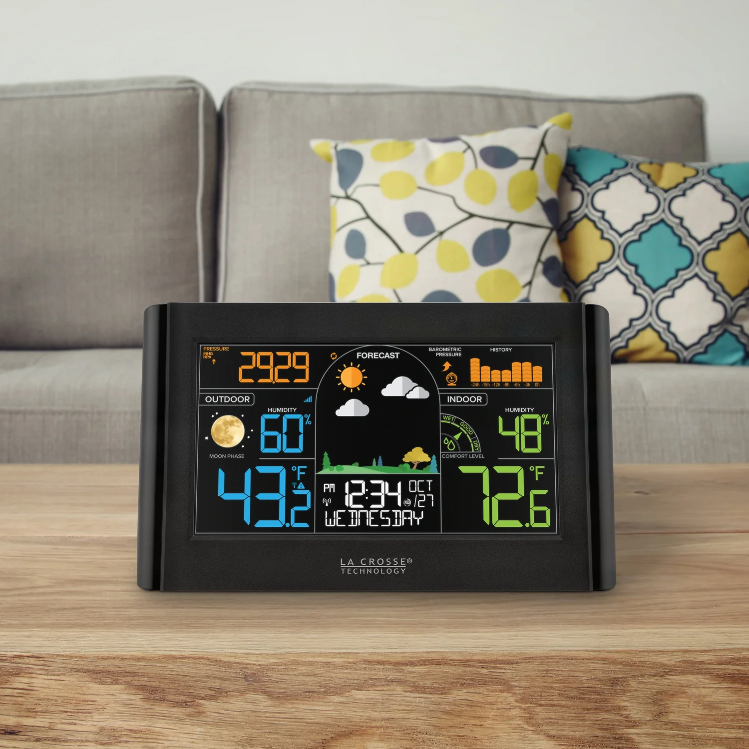 S75617 Wireless Color Weather Station - Image 8