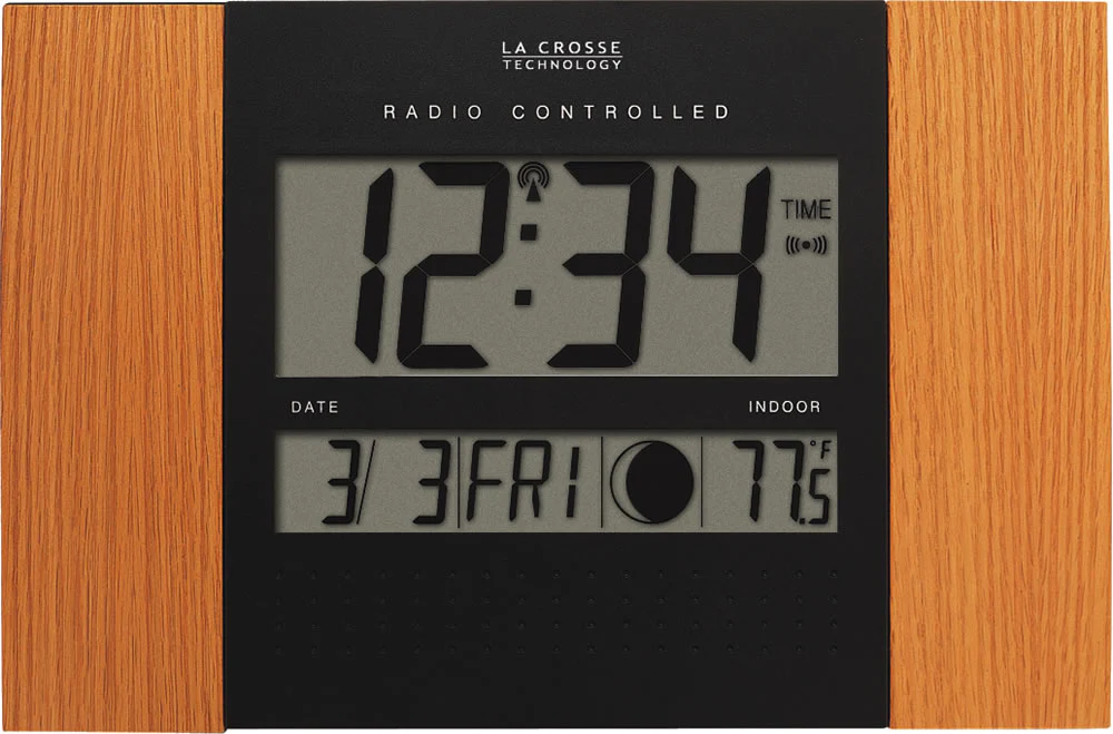 Atomic Digital Wall Clock - Image 2