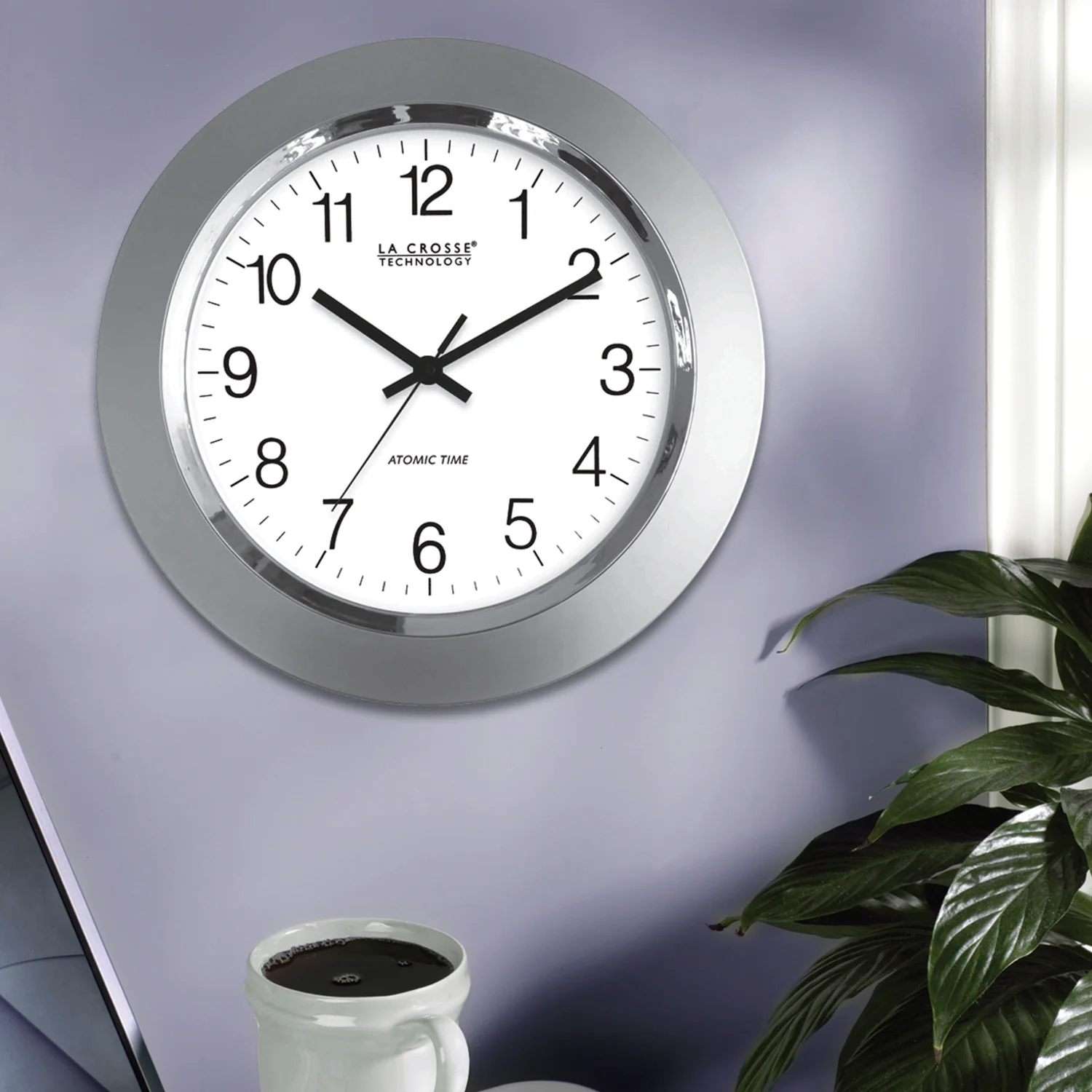 WT-3144S 14-inch Atomic Wall Clock - Image 3